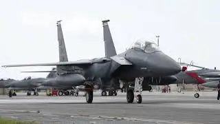 494TH Fighter Squadron Weapons System Evaluation Program BROLL maintenance and depart (2019) 🇺🇸