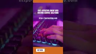 Cost Effective Cheap Web Hosting Service Solutions