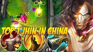 TOP 1 JHIN GAMEPLAY IN CHINA SERVER | NEW RUNES FOR JHIN