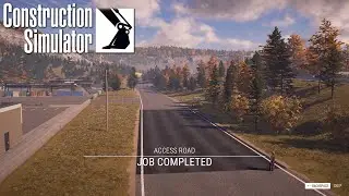 Repairing Access Road - Construction Simulator