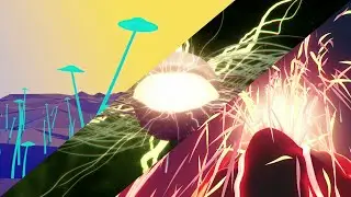 Cosmic Garden: HD VJ Loops/Clips/Visuals for Resolume, Serato Video, VDMX, MixEmergency, CoGe, etc.