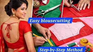 Cross cut lining blouse Cutting video 