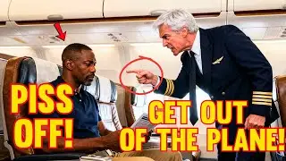 Pilot Demands Removal of Black Passenger &mdash; Freezes When He Shows Federal Badge