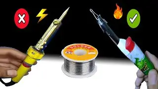 Shocking Results! 😱 Market Soldering Iron vs. DIY Lighter Hack.. Which is Stronger?