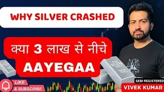 Why Gold and silver crash today? Important levels ||