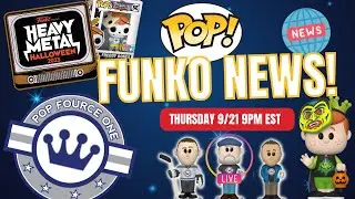 FUNKO NEWS! PopFourceOne Livestream Funko Soda News, Funko Heavy Metal Halloween, & NYCC Leaks!