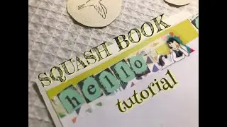 Squash Book Yapımı✨\ a letter for Jackie \ Squash Book Tutorial