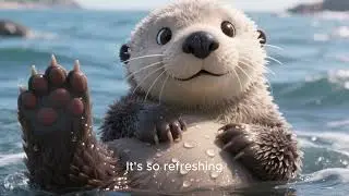 A Happy Day of A Baby Sea Otter BedTime Story For Kids 4K The Cutest [Sep 22 2025 Released]