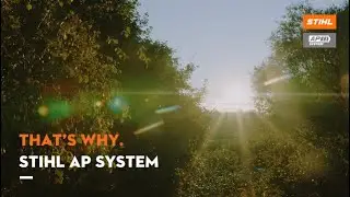 Real pro performance. The STIHL battery powered AP System.