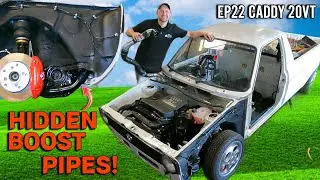 Эпизод 22. Скрытые трубы наддува!! Шоу-кар Caddy 20vt Mk1!