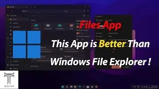 This App is better than Windows Default File Explorer! Files App review!