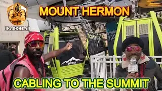 Cabling to the summit of Mount Hermon 🇮🇱 