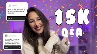 15K Subscriber Q&A: AI, UI/UX Design, Early Career Advice, Content Creation & More