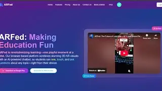 ARFed - Augmented reality for education 
