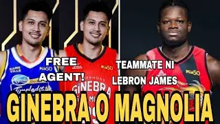 PBA UPDATES : SAN MIGUEL IMPORT NAKA KAMPI NI LEBRON JAMES AT JAYVEE MOCON GINEBRA O MAGNOLIA?