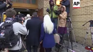 Arrivals for Pistorius sentencing hearing