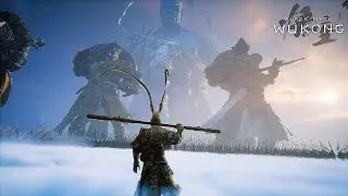 Black Myth Wukong - Monkey King vs Ancient Gods Scene