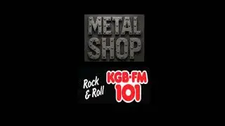 METAL SHOP!  101 KGB FM San Diego Rare Promo Dave Mustaine Jack Russell Armored Saint et al