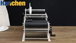 Hanchen Manual Round Bottle Labeling Machine Labeler Label Applicator Machine MT-30