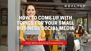 How to come up with endless content for your small business social media.