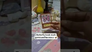 Butterfly book mark ideas🦋 #shorts #shortsfeed #mentalhealth #diy #craft #craftastherapy