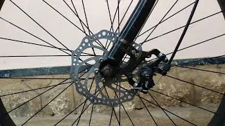 Disc Brake Fitting in Ordinary Bicycle