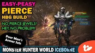 Easy & Comfy Pierce HBG Set: No Pierce Jewel? No problem | MHW Iceborne【MHWI】