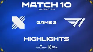 Highlights DRX vs T1 | Game 2 | Match 10 | 2026 LCK CUP