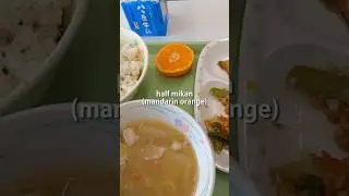 Horse Mackerel | Japanese School Lunch 給食 #shorts