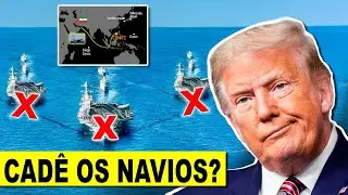 Por que os EUA ainda n&atilde;o ATACARAM o Ir&atilde;? Onde est&atilde;o os porta-avi&otilde;es?
