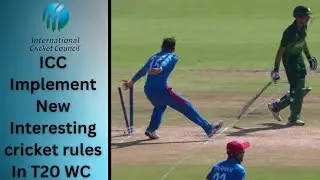 ICC Implement New Cricket rules 2022 for T20 world cup
