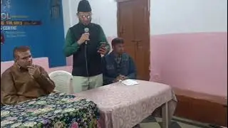 Dr. Qazi azizullah osmani speech on Human rights are the basic, natural, and fundamental rights say 