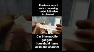 Fastrack Reflex Hello smart watch unboxing | upcoming products 2024 | carbikemobilez
