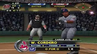 MLB Slugfest 2003 | Cleveland Indians vs Tampa Bay Rays | Sim | PCXS2 | 60FPS