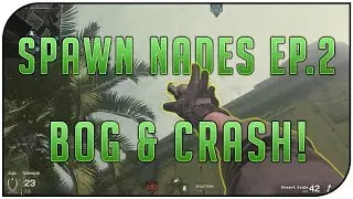 MWR SND ALL SPAWN NADES SPOTS! EP.2 - Bog & Crash (MW Remastered Nade Spots Tips)