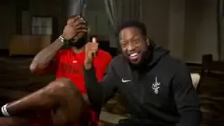 Dwyane Hilariously Called LeBron CHEAP For Not Paying Roaming Fee On Phone