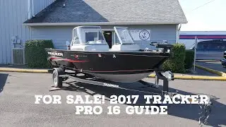 2017 TRACKER PRO V16 GUIDE WALKAROUND (SOLD) [Breen Marine]