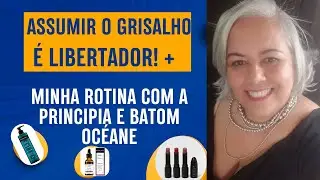 👉 Voltei com tudo! Cuidados com a pele madura, batom vegano e grisalhos com amor 💜