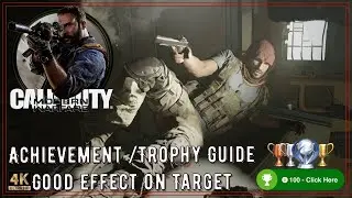 #callofdutymodernwarfare  Achievement /Trophy Guide Good Effect On Target Hunting Party [4K]