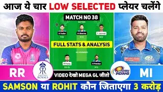 RR vs MI Dream11 Team Prediction Today Match RR vs MI Dream11 Prediction MI vs RR Dream11 Prediction
