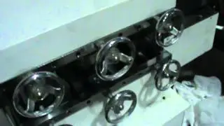 nonwoven cap making machine working vedio