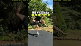 UCZĘ MOJĄ DZIEWCZYNĘ ROBIĆ SALTO!