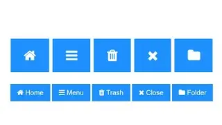 how to Make Icon's Buttons