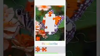 Beautiful Butterfly//jigsaw puzzles craft 🧩//Amazing puzzles Art 🧩//puzzles collection 🧩//
