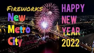 #Fireworks at @newmetrocity  #newmetrocity #newyear2022  @HtVlogsHassanToor