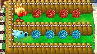 Snow Pea vs Fire Pea | Plant vs Zombies Epic 100  PvZ