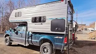 Unique Custom Truck camper on good ole 7.3 diesel
