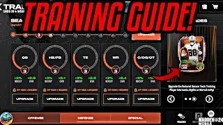 HOW TO INCREASE YOUR OVR FAST! TEAM TRAINING GUIDE! Madden Mobile 25