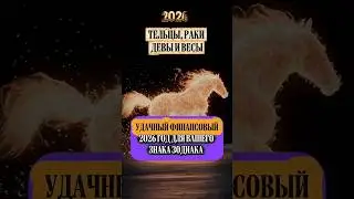 🛸 УДАЧНЫЙ ФИНАНСОВЫЙ2026 ГОД ДЛЯ ВАШЕГО ЗНАКА ЗОДИАКА #новаяреальность #гороскоп #заглянивбудущее