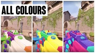 BLASTX ODIN SKIN SHOWCASE (ALL COLOURS) - VALORANT BLASTX SKINS